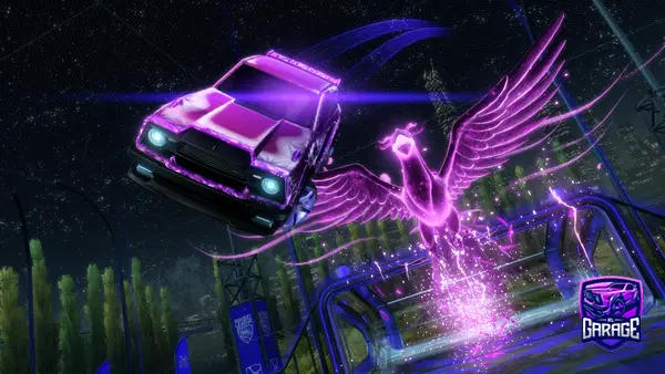 A Rocket League car design from Dayronmg