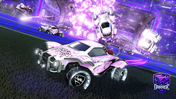 A Rocket League car design from Terminono