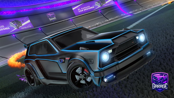 A Rocket League car design from Osimperior