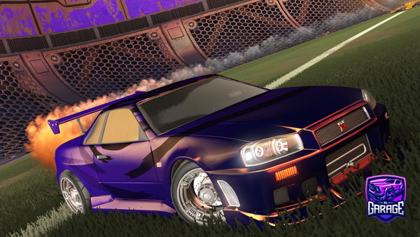A Rocket League car design from PH03N1XXX
