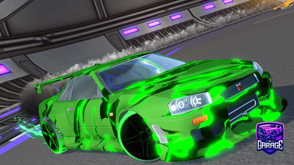 A Rocket League car design from Yelawolf
