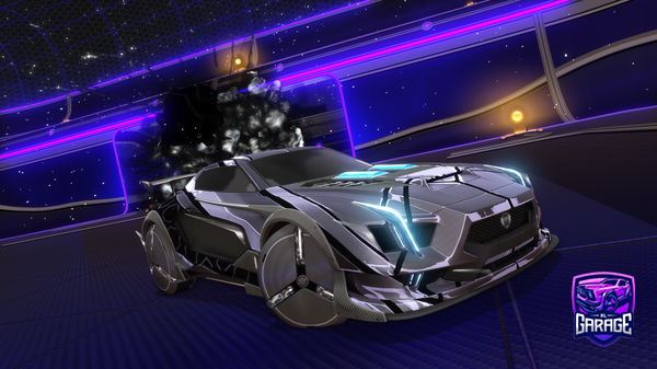 A Rocket League car design from karmaax