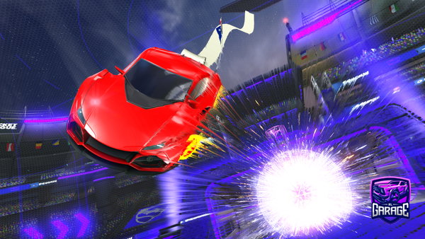 A Rocket League car design from LightningAussie