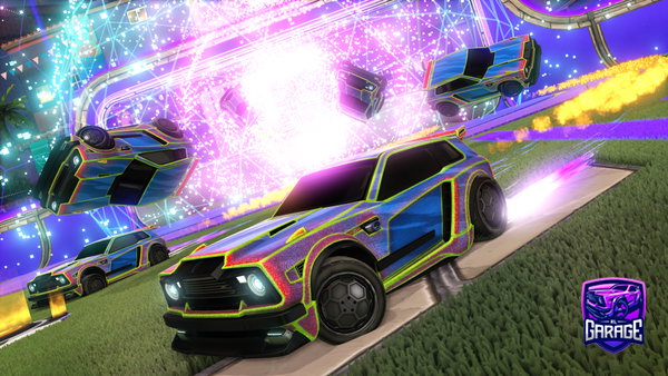 A Rocket League car design from Effalumper