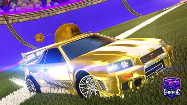 A Rocket League car design from SWIZZNALDO