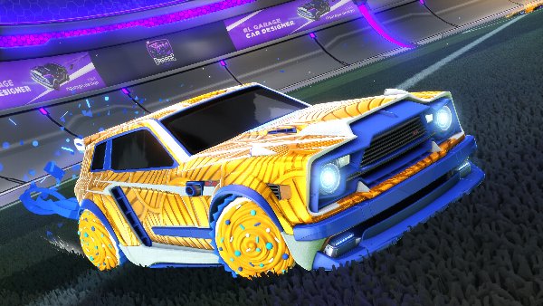 A Rocket League car design from BlazerOnSwitch