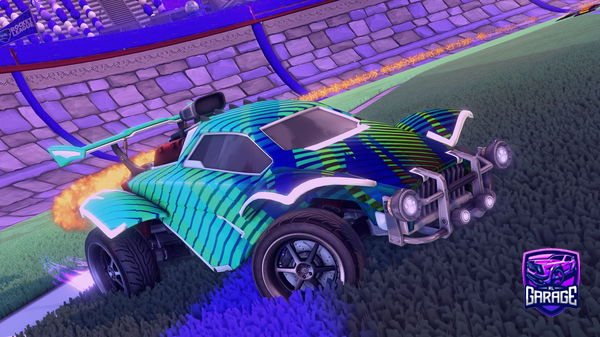 A Rocket League car design from Enzocoz