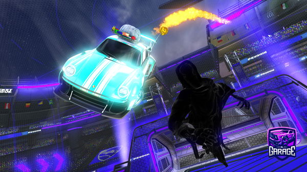 A Rocket League car design from ElPablo312