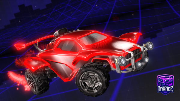 A Rocket League car design from TheBismarck49