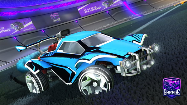 A Rocket League car design from Emildevyt