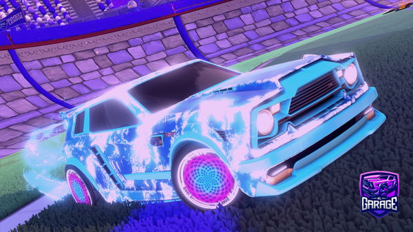 A Rocket League car design from GhostAmac