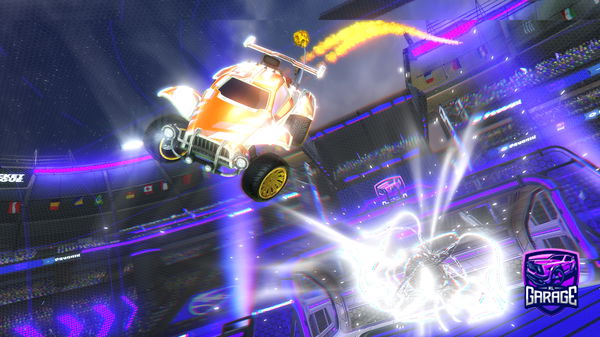 A Rocket League car design from TheNaughtyPigeon