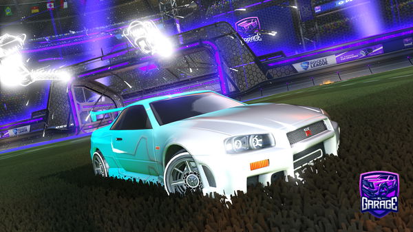 A Rocket League car design from Digito_Playz