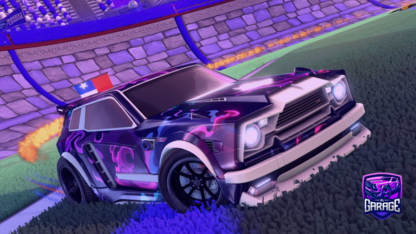 A Rocket League car design from G2XBO