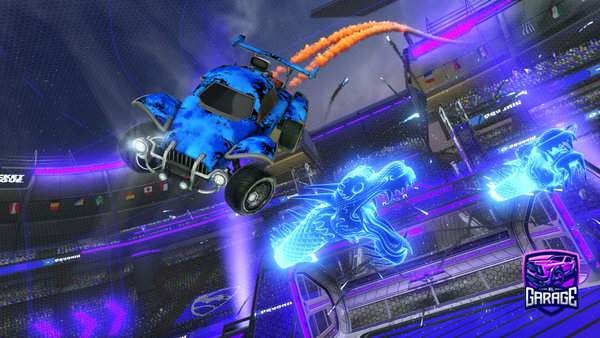A Rocket League car design from yeat313