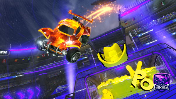 A Rocket League car design from yoyofrito