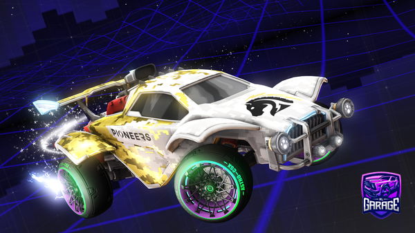 A Rocket League car design from H3av3nLee