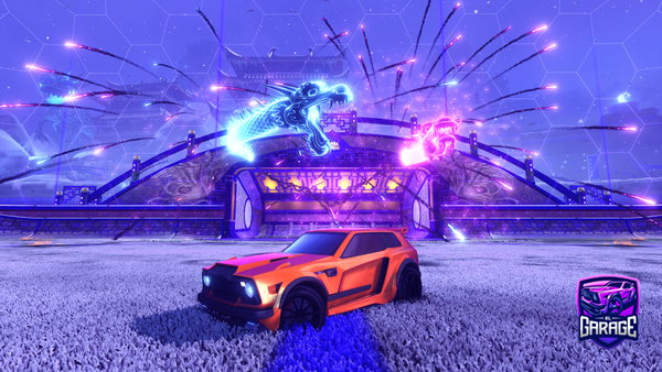 A Rocket League car design from Christos07xD