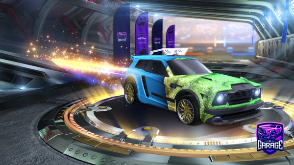 A Rocket League car design from ephember