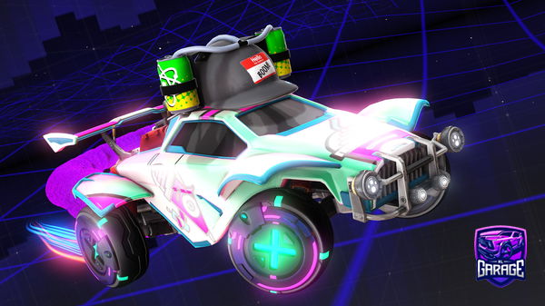 A Rocket League car design from Doc_Loco9