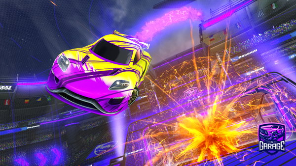 A Rocket League car design from juliankristandi