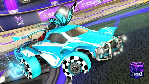 A Rocket League car design from Vizkus