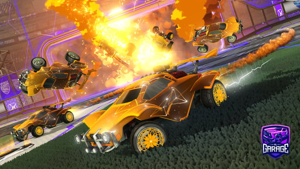 A Rocket League car design from MiiluDenSeje
