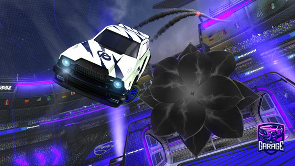 A Rocket League car design from Goatw