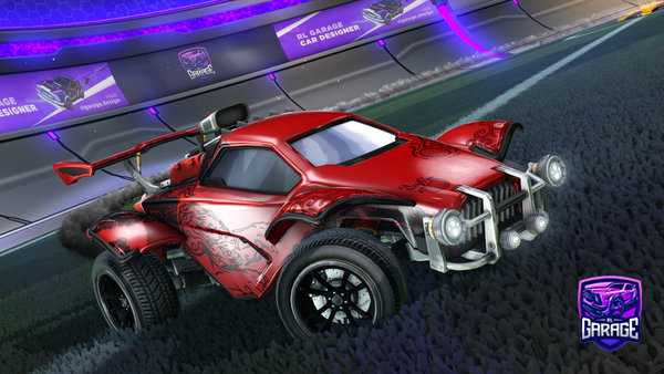 A Rocket League car design from spoingus101