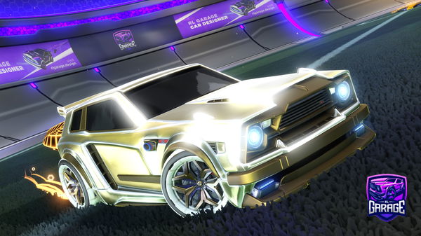 A Rocket League car design from Pippo_0309