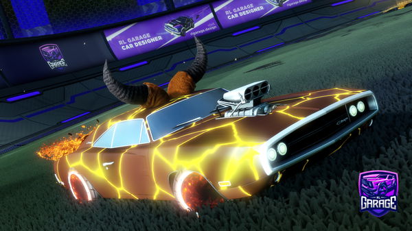 A Rocket League car design from ShAdOwW01f