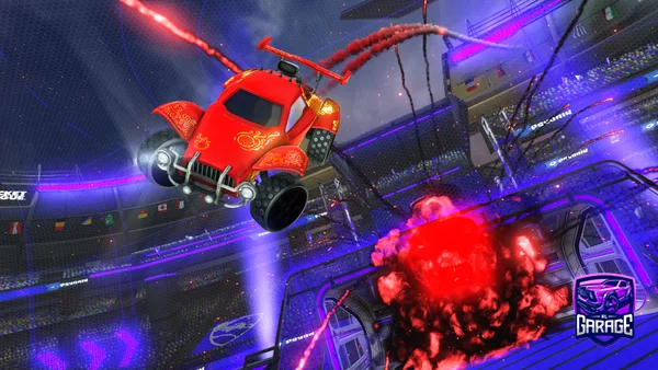 A Rocket League car design from StealthPro2003