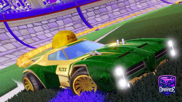 A Rocket League car design from Ludde1209