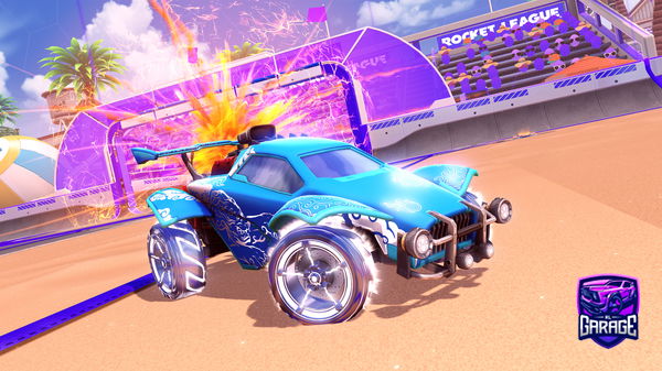 A Rocket League car design from Eltaf
