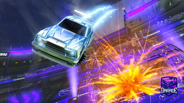 A Rocket League car design from nuclearburger