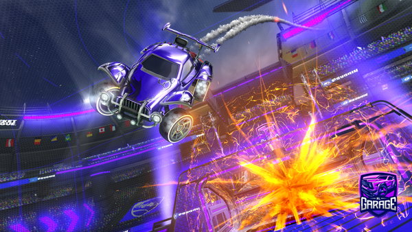 A Rocket League car design from unk0wnpsycho