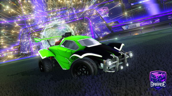 A Rocket League car design from NastyWizzard69