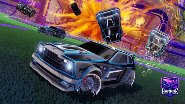 A Rocket League car design from SchelckPoirot