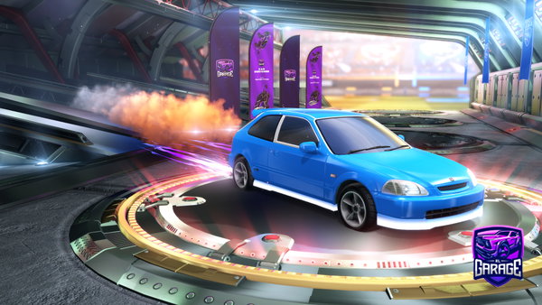 A Rocket League car design from Dcapitol