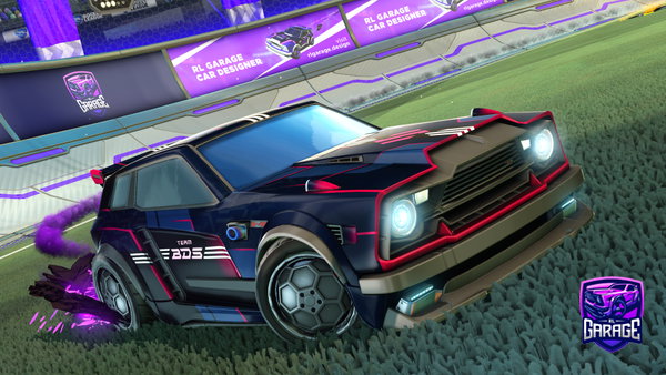 A Rocket League car design from DragonWrs18
