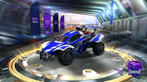 A Rocket League car design from hllk