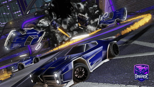 A Rocket League car design from Click_infernal
