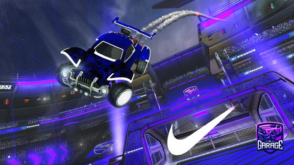 A Rocket League car design from unreal_cri