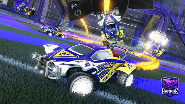 A Rocket League car design from ixzz