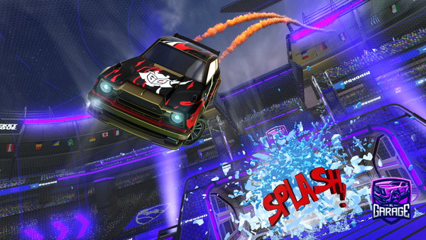 A Rocket League car design from s_plxsh