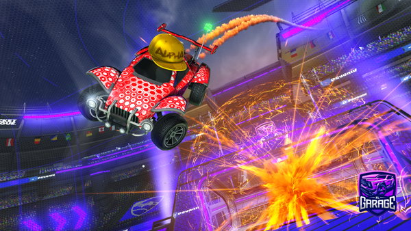 A Rocket League car design from ZestyStory8365