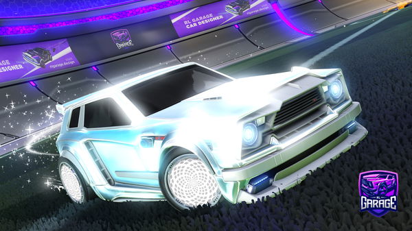 A Rocket League car design from MrCucas