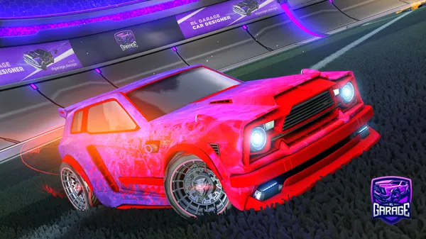 A Rocket League car design from Sparxy3115