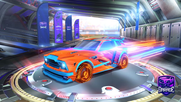 A Rocket League car design from lvrmantel