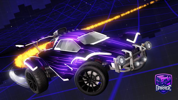 A Rocket League car design from Mayto_slp